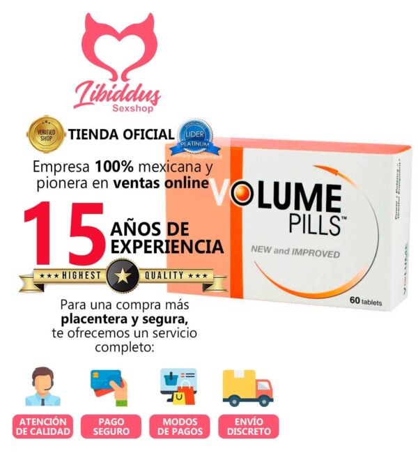 Volume Pills - Píldoras Para Más Semen (60 Tabletas)