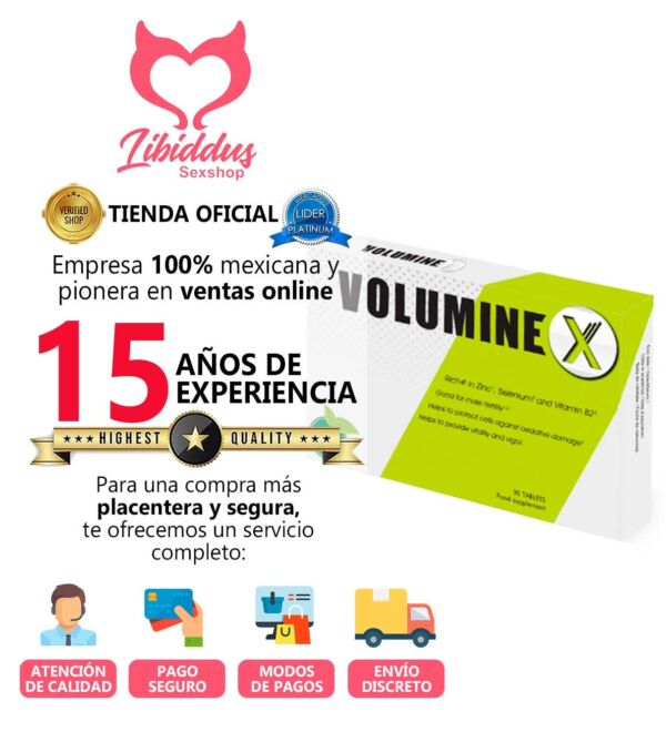 Voluminex aumenta la calidad del semen