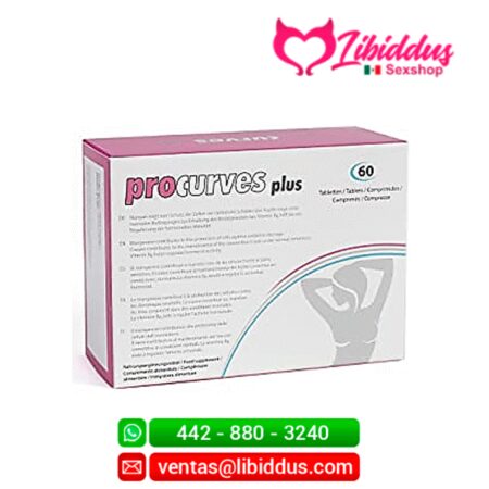 Procurves Plus Pastillas Para Aumentar el Busto 60 Capsulas