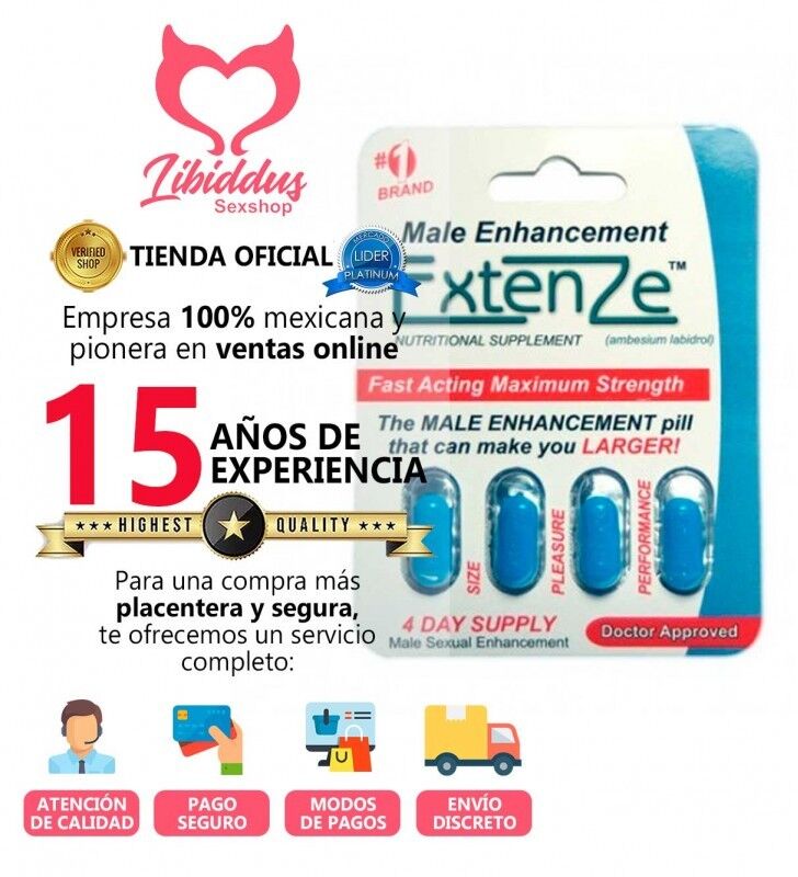 3 Extenze Blister Potenciador Masculino Contenido 12 capsulas 3 Extenze Blister Potenciador Masculino Contenido 12 capsulas